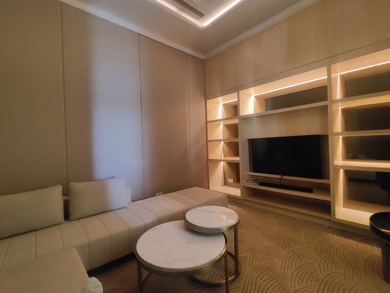 Living Room, bhartiya-city-leela-residences 2 Bedroom 1087 Sq.Ft. Apartment In Thanisandra Main Road Bangalore 10466478