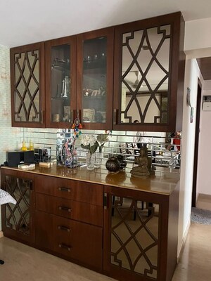 Kitchen in 3 BHK Apartment at Ekta World Lake Primrose, Powai – for Rent