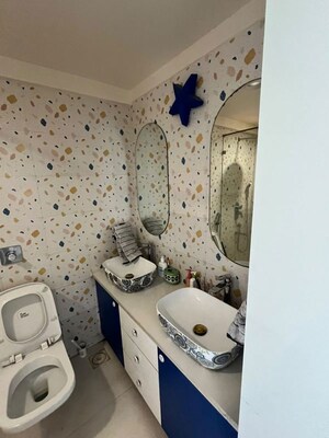 Attached Bathroom in 3 BHK Apartment at Ekta World Lake Primrose, Powai – for Rent