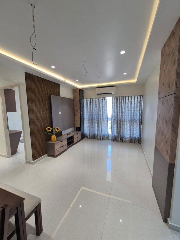 Living Room, newlook-bhavya-elite 2 Bedroom 624 Sq.Ft. Apartment In Wadala Mumbai 10466480