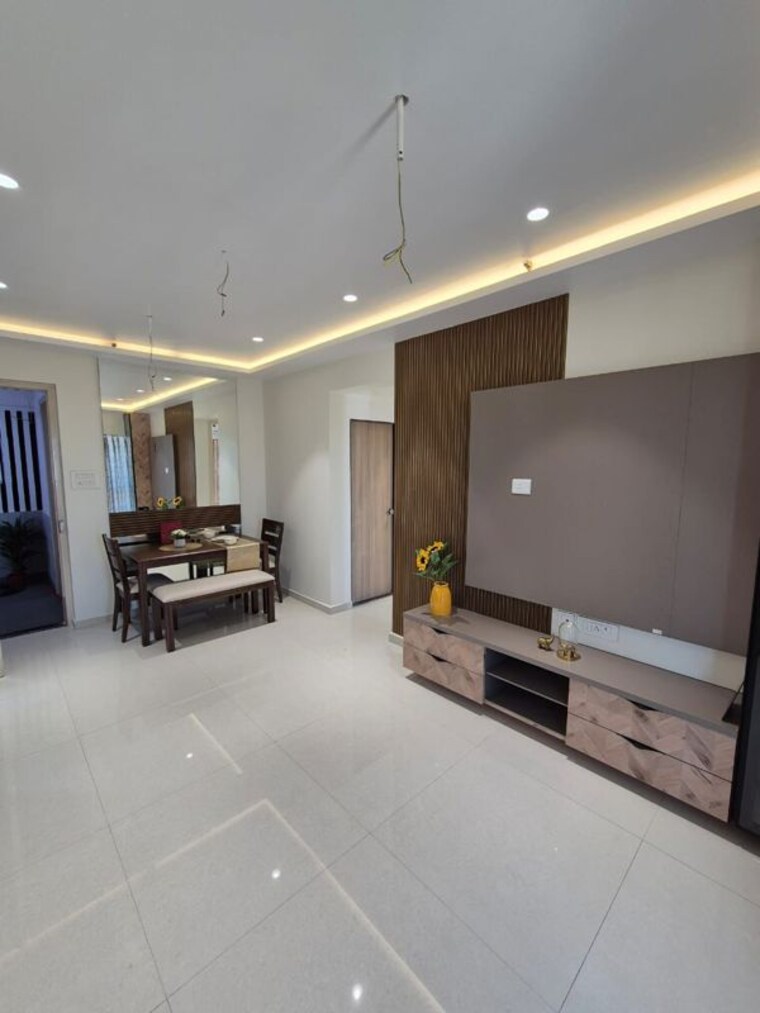 Living Room, newlook-bhavya-elite 2 Bedroom 624 Sq.Ft. Apartment In Wadala Mumbai 10466480