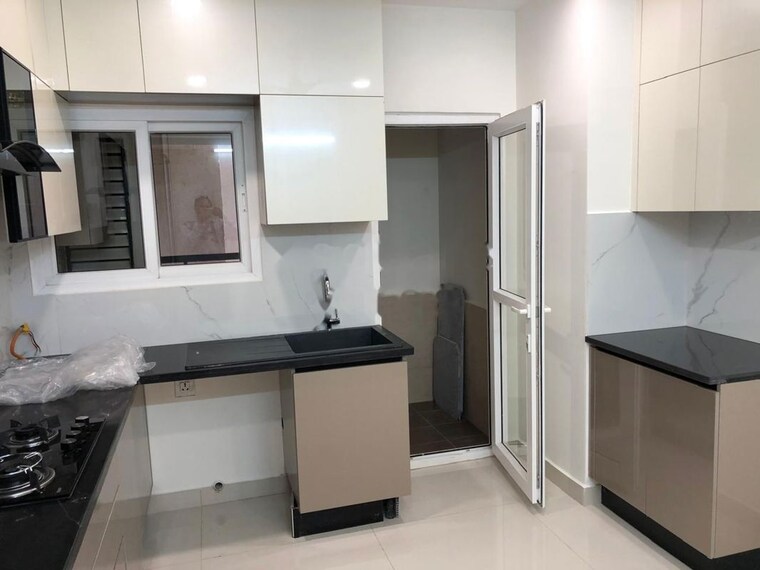 Kitchen, asbl-spire 3 Bedroom 1905 Sq.Ft. Apartment In Kokapet Hyderabad 10466554
