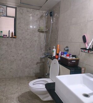 Attached Bathroom in 3 BHK Builder Floor at Orchid Lakeview, Bellandur – for Sale