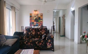 Living Room in 3 BHK Builder Floor at Orchid Lakeview, Bellandur – for Sale