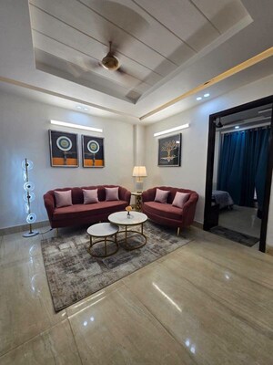 Living Room in 2 BHK Builder Floor at Saket – for Rent