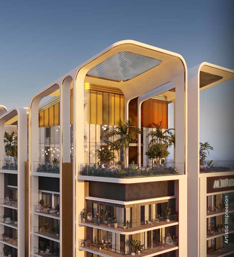 Exterior View, m3m-altitude 4 Bedroom 4270 Sq.Ft. Apartment In Sector 65 Gurgaon 10432479