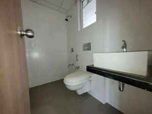 Bathroom in 1.5 BHK Apartment at Godrej Emerald, Ghodbunder Road – for Rent