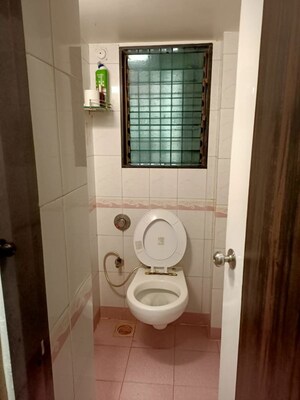Bathroom in 2 BHK Apartment at K Raheja Heights, Malad East – for Rent