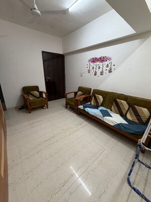 Bedroom in 2 BHK Apartment at K Raheja Heights, Malad East – for Rent