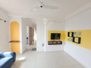 Building Lobby in 1.5 BHK Apartment at Godrej Emerald, Ghodbunder Road – for Rent