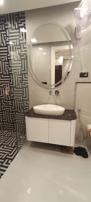 Bathroom in 4 BHK Builder Floor at Parklands, Sector 85 – for Sale