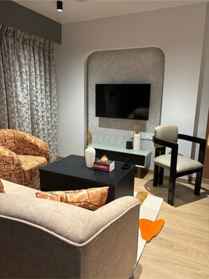 Living Room in Studio Apartment at Yashcon Neon, Viman Nagar – for Sale