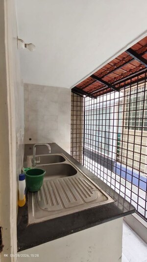 Balcony in 4 BHK Apartment at GK Pearl, Jeevan Bima Nagar – for Rent