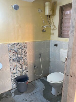 Bathroom in 1 BHK Apartment at Poonam Apartment, Malad East – for Rent