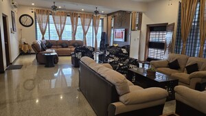 Living Room in 4 BHK Independent House at Tejaswi Nagar – for Sale