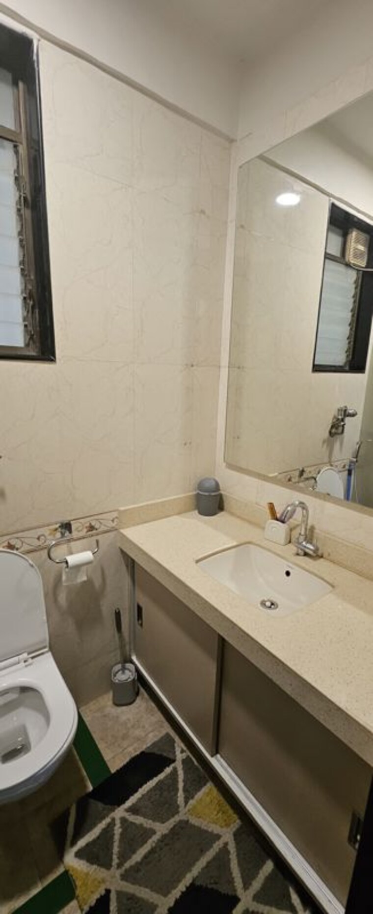 Bathroom, lake-florence 2 Bedroom 930 Sq.Ft. Apartment In Powai Mumbai 10466807