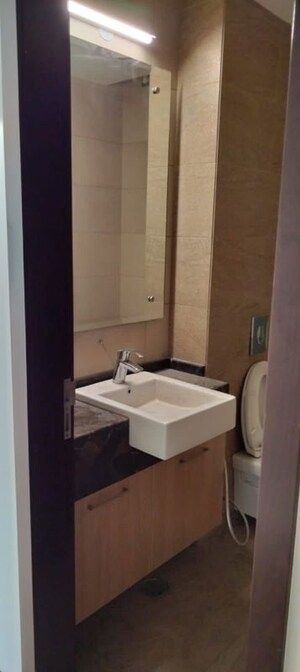 Bathroom in 4 BHK Apartment at Mahindra Luminare, Sector 59 – for Rent