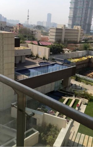 Balcony in 4 BHK Apartment at Mahindra Luminare, Sector 59 – for Rent