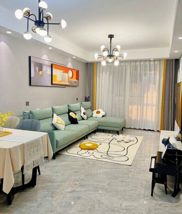 Living Room, shriram-park-63 3 Bedroom 1800 Sq.Ft. Apartment In Perungalathur Chennai 10466814