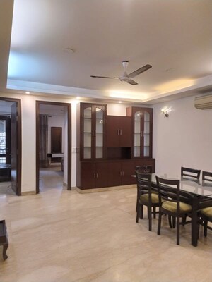 Hall in 3 BHK Builder Floor at Greater Kailash I – for Rent