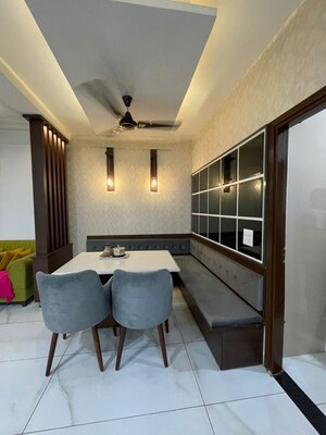 Dining Room in 3 BHK Apartment at Dhakoli – for Sale