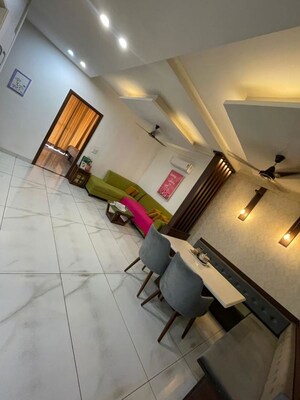 Living Room in 3 BHK Apartment at Dhakoli – for Sale