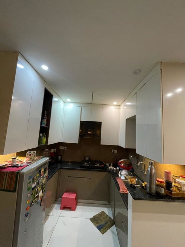 Kitchen, dhakoli 3 Bedroom 1500 Sq.Ft. Apartment In Dhakoli Zirakpur 10441860