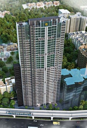 1 BHK Apartment – Exterior View View at Sethia Imperial Avenue, Malad East - for Rent