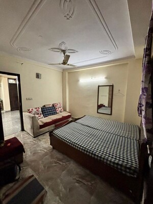 Bedroom in 2 BHK Builder Floor at Malviya Nagar – for Rent