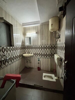 Bathroom in 2 BHK Builder Floor at Malviya Nagar – for Rent