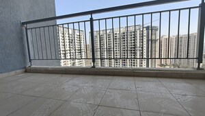 Balcony in 3 BHK Apartment at Godrej Emerald, Ghodbunder Road – for Rent