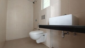 Bathroom in 3 BHK Apartment at Godrej Emerald, Ghodbunder Road – for Rent