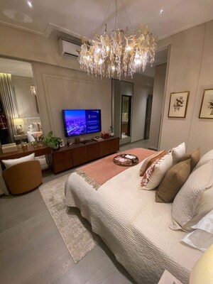 Bedroom in 3 BHK Apartment at Mahalaxmi Racecourse – for Sale