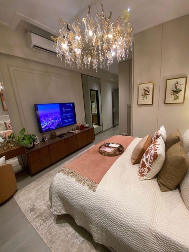 Bedroom, mahalaxmi racecourse 3 Bedroom 1090 Sq.Ft. Apartment In Mahalaxmi Racecourse Mumbai 10466896