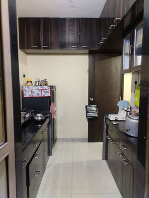 Kitchen in 1 BHK Apartment at HDIL Dheeraj Upvan 1, Borivali East – for Rent