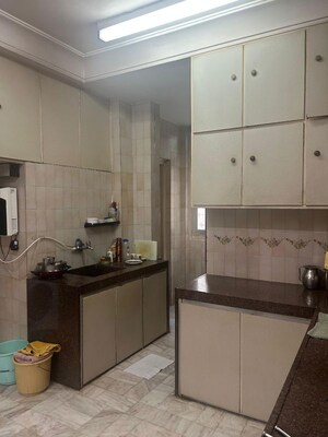 Kitchen in 3 BHK Apartment at Marine Drive – for Sale