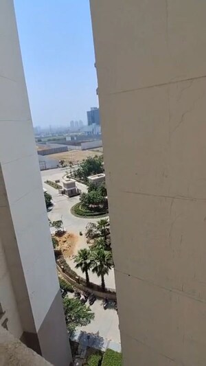 Balcony in 3 BHK Apartment at Ramprastha City The Edge Towers, Sector 37d – for Rent