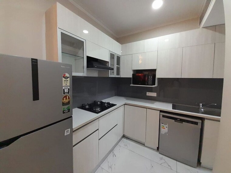 Kitchen, central-park-cerise-suites 2.5 Bedroom 1210 Sq.Ft. Builder Floor In Sohna Sector 33 Gurgaon 10466867