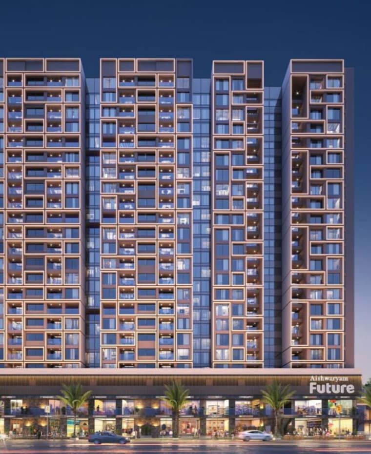 Exterior View, aishwaryam-future 2.5 Bedroom 856 Sq.Ft. Apartment In Punawale Pune 10467016