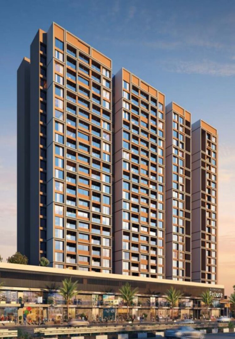 Exterior View, aishwaryam-future 2.5 Bedroom 856 Sq.Ft. Apartment In Punawale Pune 10467016