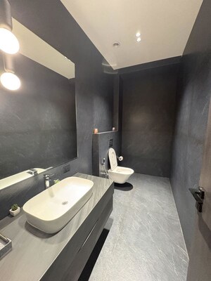 Bathroom in  Office Space at Bandra Kurla Complex – for Sale