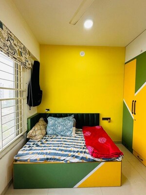 Bedroom in 2 BHK Apartment at Pharande Puneville, Punawale – for Sale