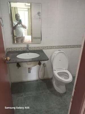 Bathroom in 3 BHK Apartment at Prestige Richmond, Sampangi Rama Nagar – for Rent