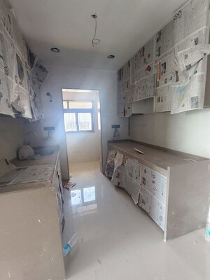 Living Room in 2.5 BHK Apartment at Lotus Sky Garden, Malad West – for Rent