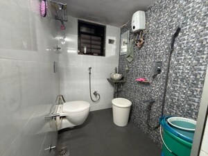 Bathroom in 2 BHK Apartment at Shubham Bhavatu CHS, Kandivali West – for Sale