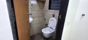 Bathroom in 3 BHK Apartment at Chandak 34 Park Estate D Wing, Goregaon West – for Rent