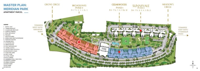 Master Plan, prestige-smart-city 3 Bedroom 1629 Sq.Ft. Apartment In Volagerekallahalli Bangalore 10453634