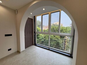 Building Lobby in 3 BHK Apartment at Kailash Hills – for Rent