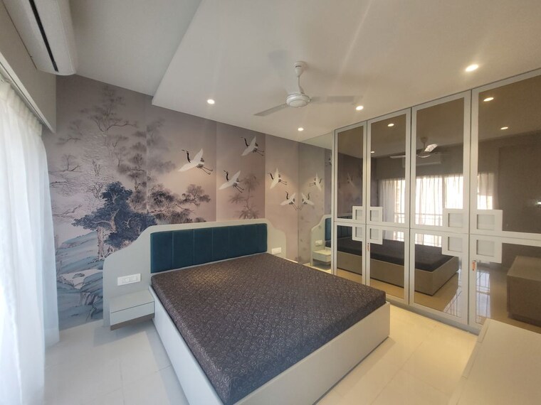 Bedroom, godrej-emerald 3 Bedroom 1044 Sq.Ft. Apartment In Ghodbunder Road Thane 10467115