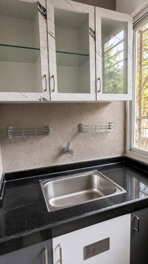 Kitchen in 3 BHK Apartment at Dahanukar Colony – for Rent